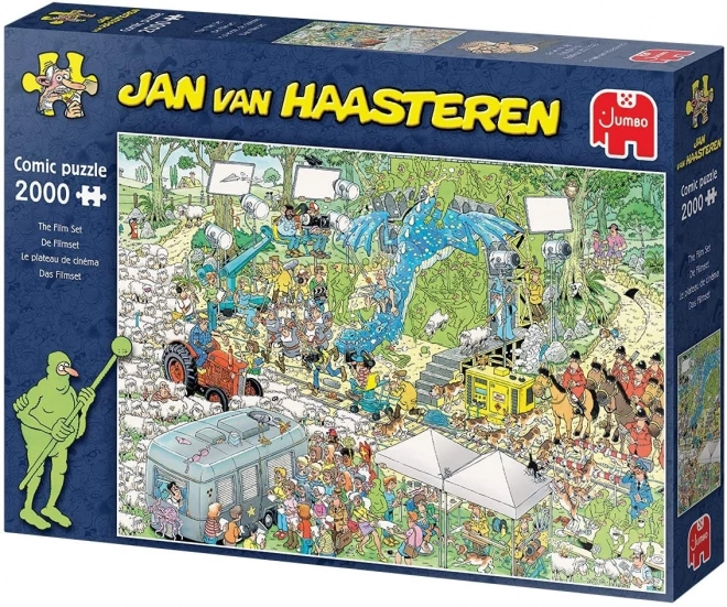 Jumbo Puzzle Natáčanie Filmu 2000 Dielikov