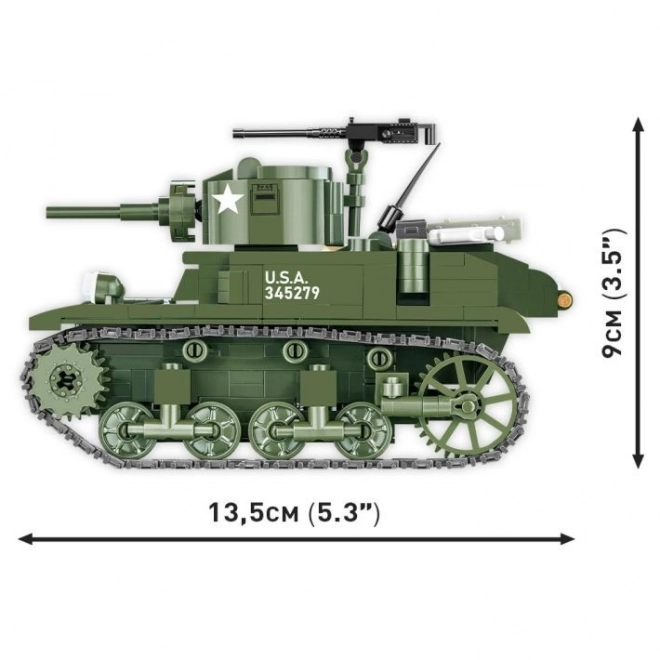 Tank M3 Stuart z kolekcie Historical Collection