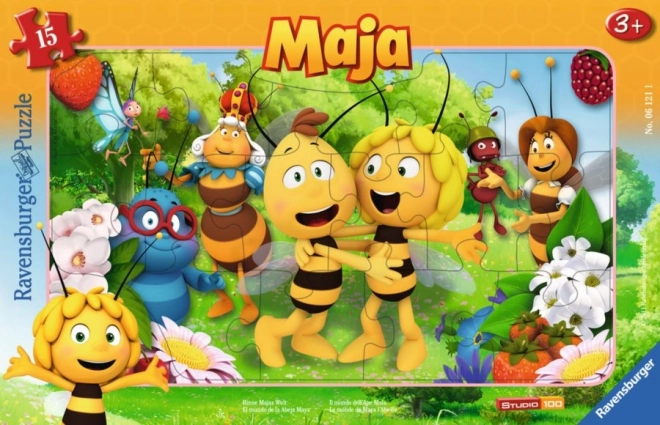 Ravensburger Puzzle Včielka Maja 15 Dielikov