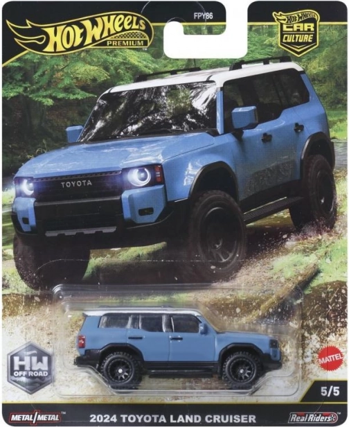 Prémiová Auto Kolekcia - Hot Wheels Car Culture - 2024 Toyota Land Cruiser