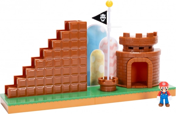 Super Mario Koncová Úroveň Herná Sada