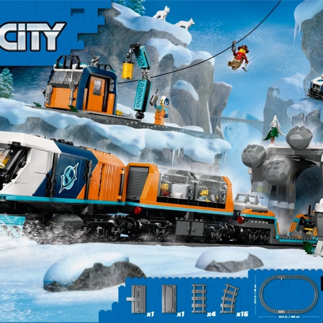 LEGO City Polárny expres arktických prieskumníkov