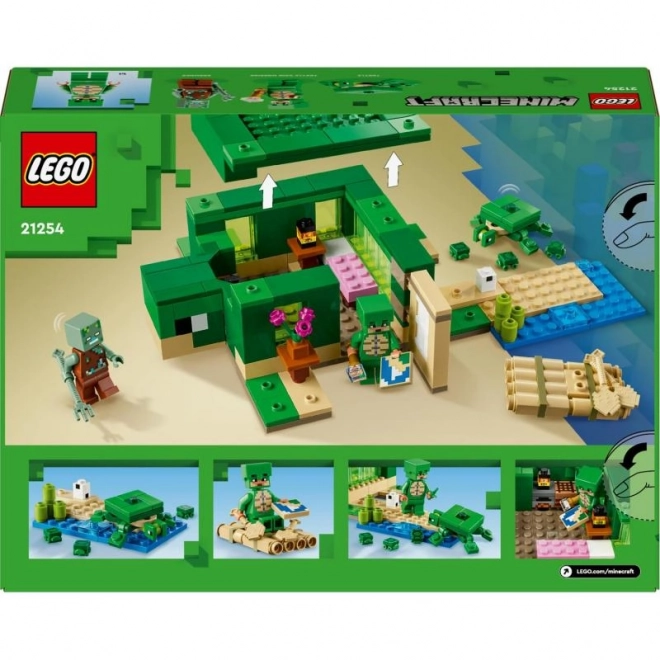 LEGO Minecraft Želví dom na pláži