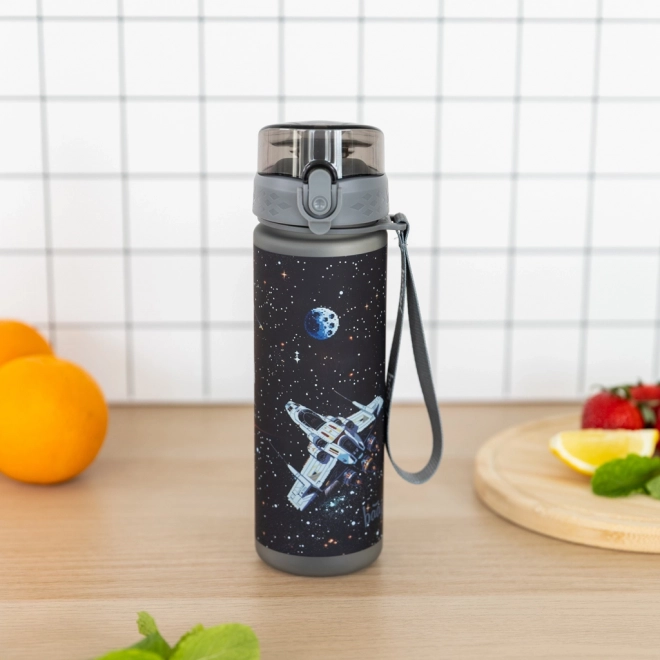 Tritánová fľaša na pitie BAAGL Pixel Space 500 ml