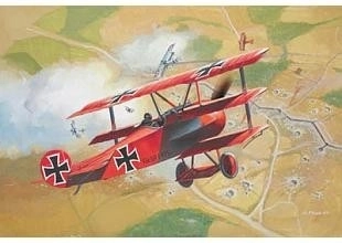 Model plastového lietadla Fokker Dr. 1