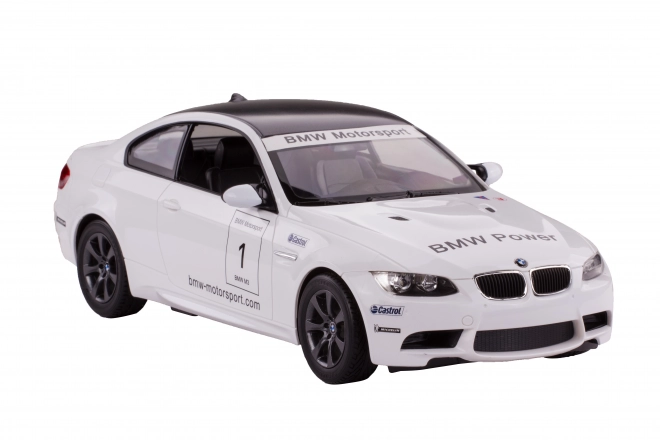 Zdalne auto BMW M3 v mierke 1:14 biele