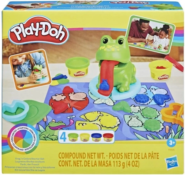 Play-Doh Starters Žaba – učenie farieb
