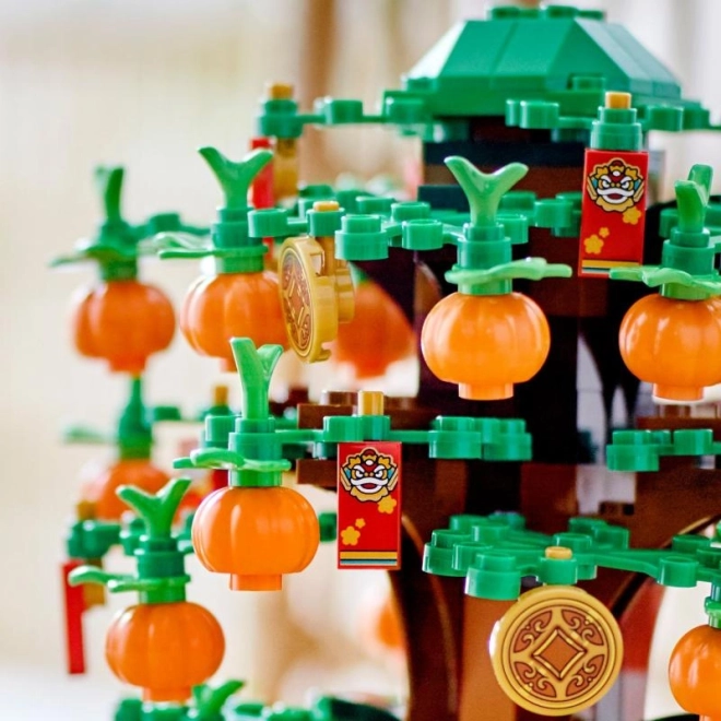 Lego ikonický Strom hojnosti na lunárny nový rok