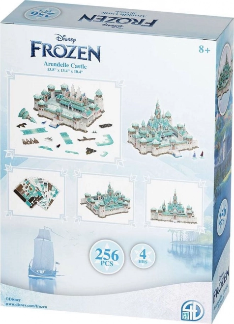 3D puzzle Ľadové kráľovstvo: Zámok Arendelle