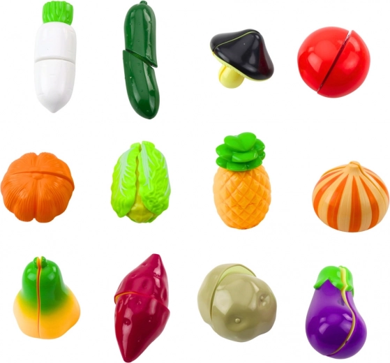 Realistické krájanie so spájaním na suchý zips