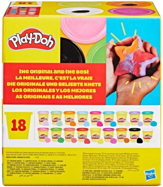 Play-Doh veľká sada 18 kelímkov