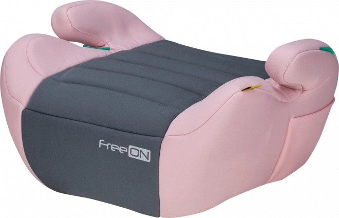 Detský podsedák FreeON Booster Comfy i-Size Ružovo-sivý