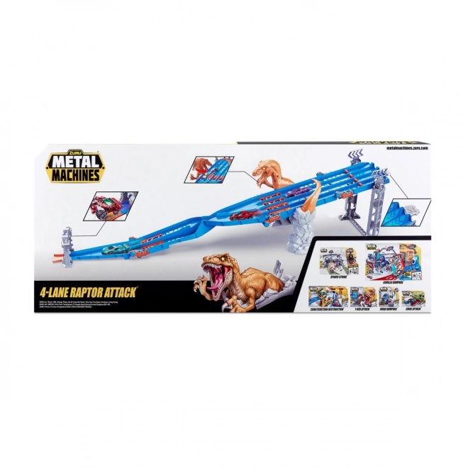 Zuru Metal Machines pretekárska dráha Raptor útok