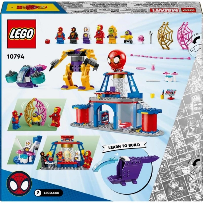 Základňa pavúčej družiny LEGO Super Heroes