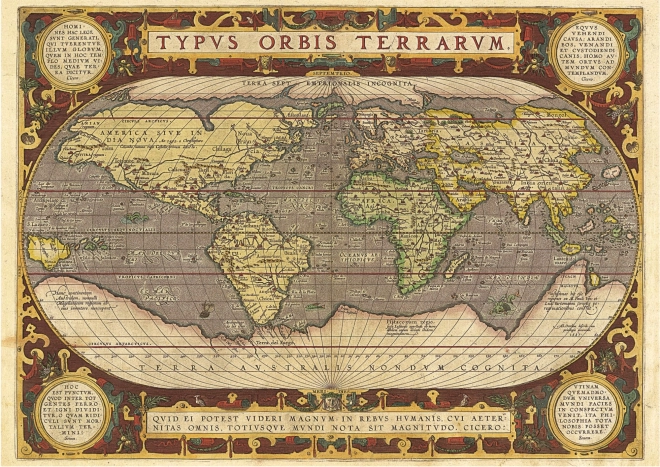 Educa Puzzle Mapa Sveta 2000 Dielikov