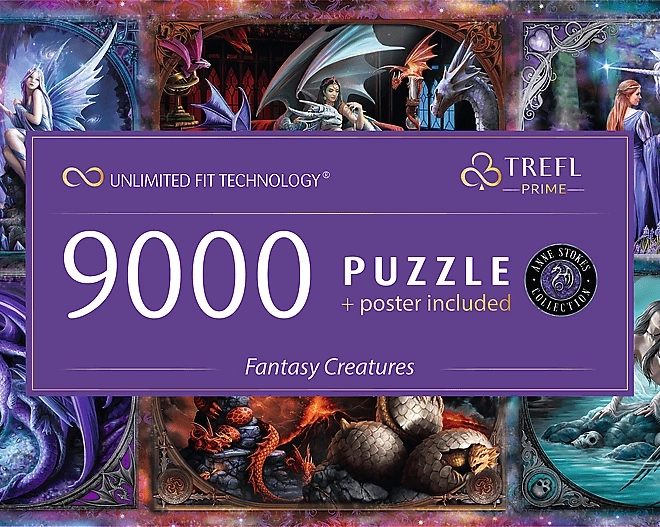 TREFL Puzzle Fantastické bytosti 9000 dielov