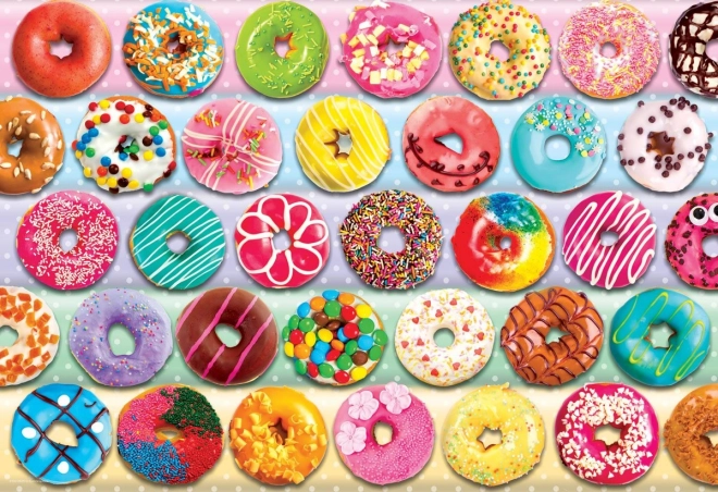 Puzzle Donuty 100 dielikov