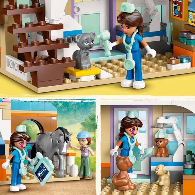 Lego Friends kôň a veterinárna klinika