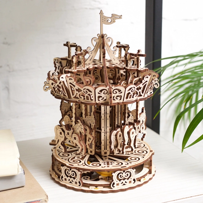 3D puzzle Kolotoč od UGEARS