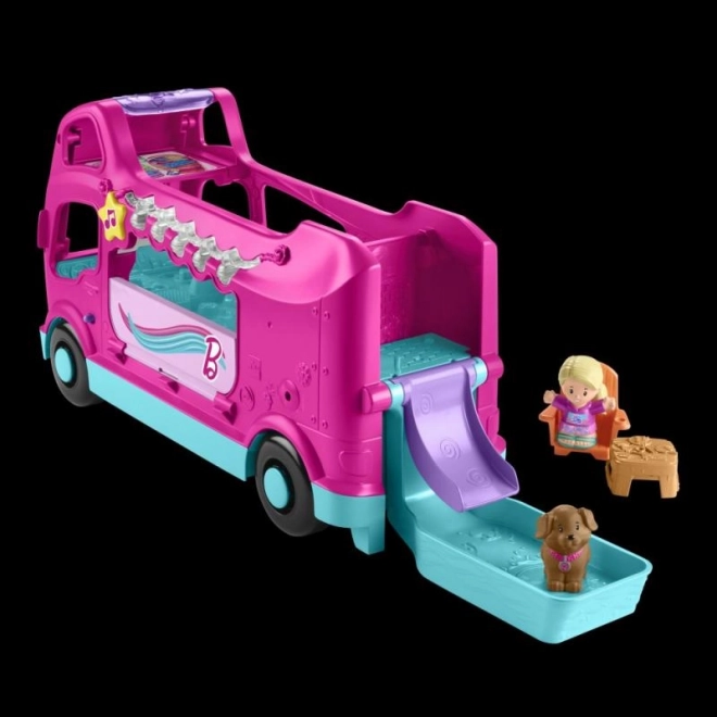 Fisher-Price karavan snov Barbie s osvetlením a zvukmi