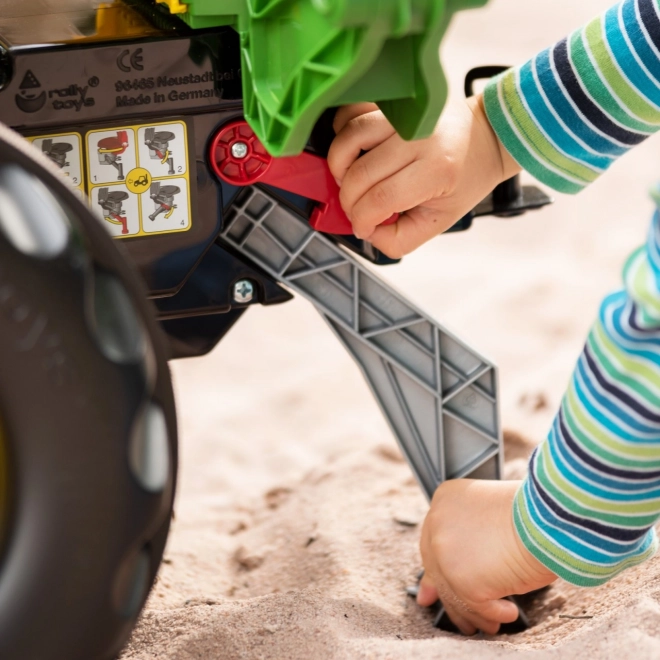 RollyBackhoe John Deere - Detská koparka s príslušenstvom