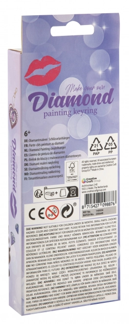 Vyrob si vlastnú kľúčenku s kamienkami Diamond Besties