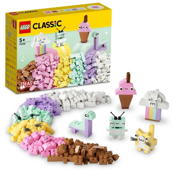 LEGO® Classic Pastelová kreativná zábava