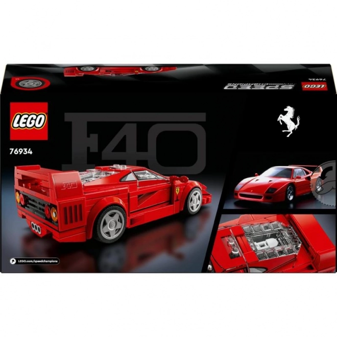 Kocky Speed Champions supersportové auto Ferrari F40