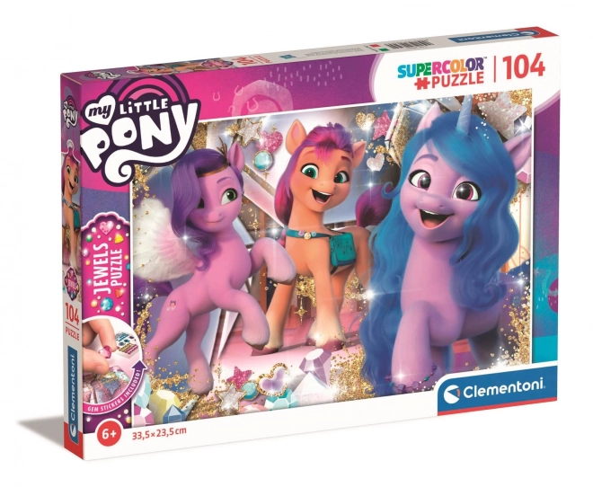 Puzzle s drahokamami My Little Pony