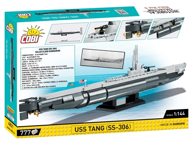 Model ponorky USS Tang SS-306