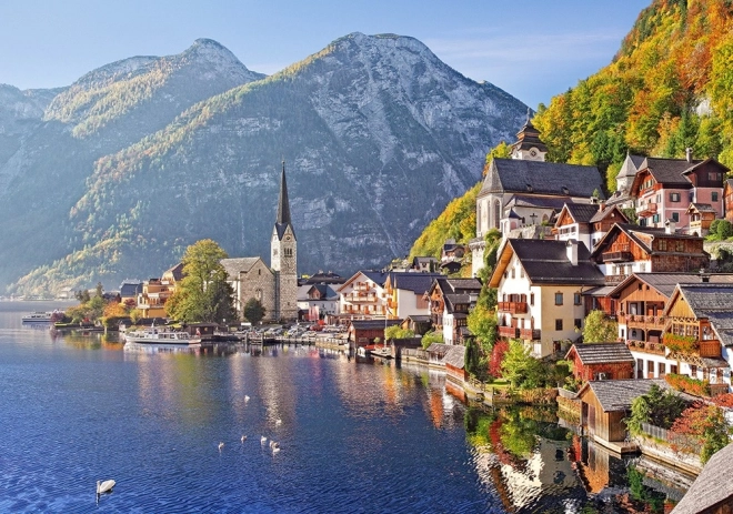 Puzzle 500 dielikov Hallstatt Rakúsko