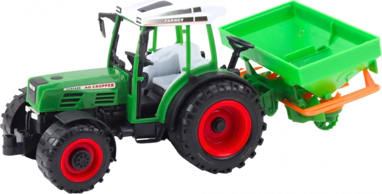 Pohyblivý sejacý stroj pre realistickú hru