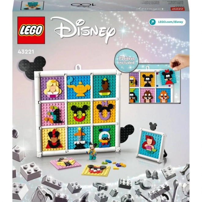 Stavebnica LEGO Disney 100 rokov ikonických animácií