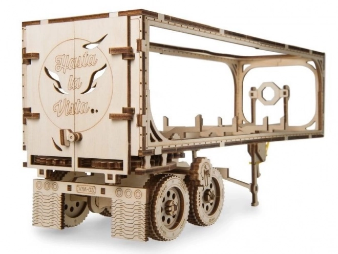 Ugears 3D puzzle - Heavy Boy Truck Trailer VM 03 - 138 dielikov