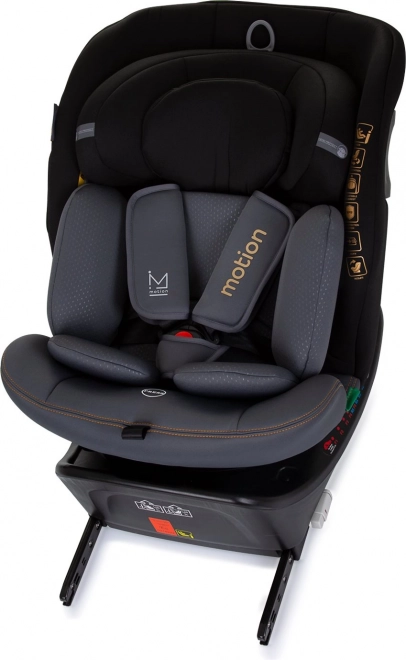 Autosedačka Chipolino Motion i-Size 40-150cm Isofix 360 v Obsidianovej farbe