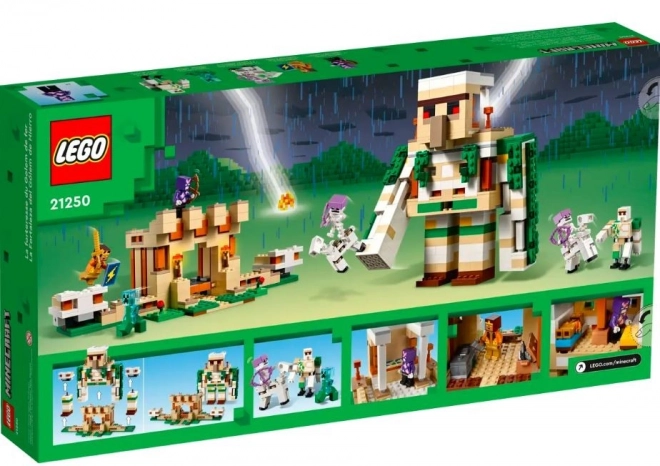 Lego Minecraft pevnosť železného golema