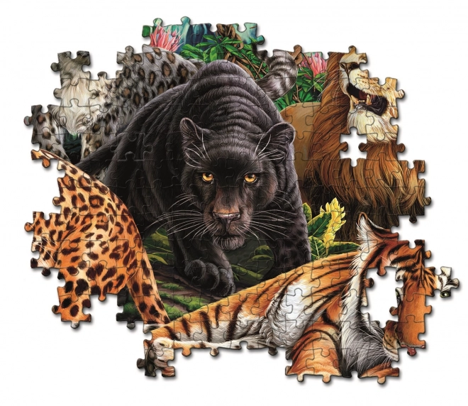 Clementoni Puzzle Divoké Mačky 500 dielikov