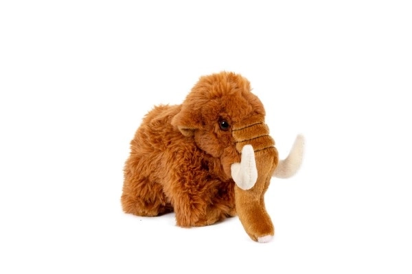 Mamut plyšový hnedý 10x17 cm pre najmenších