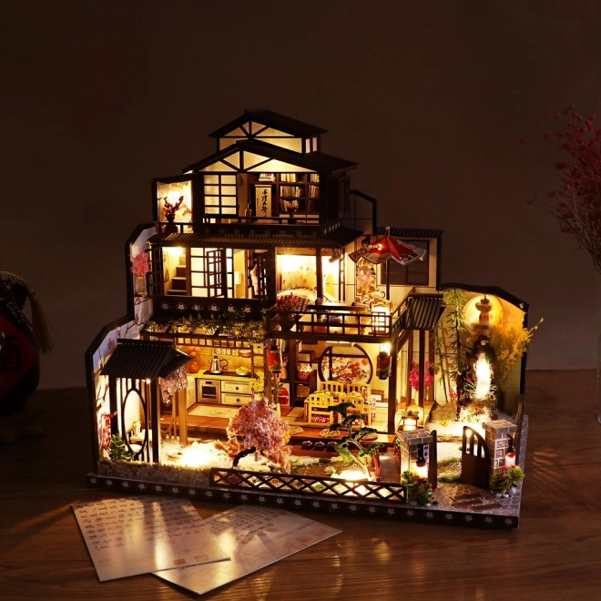 Miniatúra domčeka Honosná Sakurová Vila