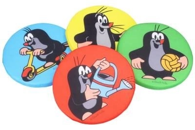 Lietajúci disk s motívom Krtka