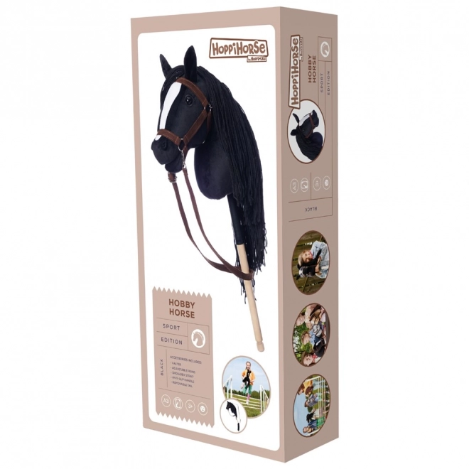 Hobby Horse HOPPIHORSE A3 čierny