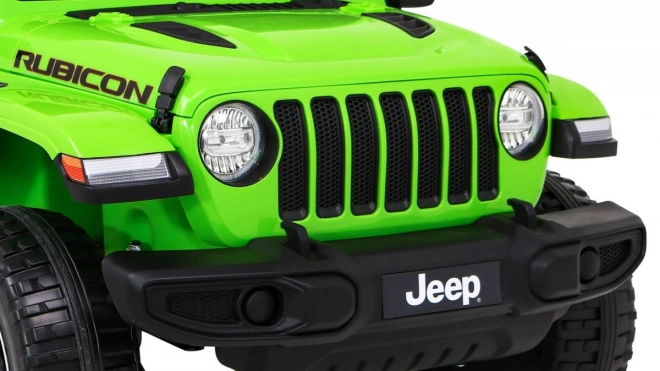 Jeep Wrangler Rubicon na Akumulátor pre Deti so Svetlami a Rádiom
