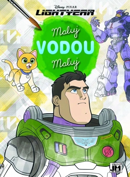 Maľovanky Maľuj vodou! Buzz Rakeťák