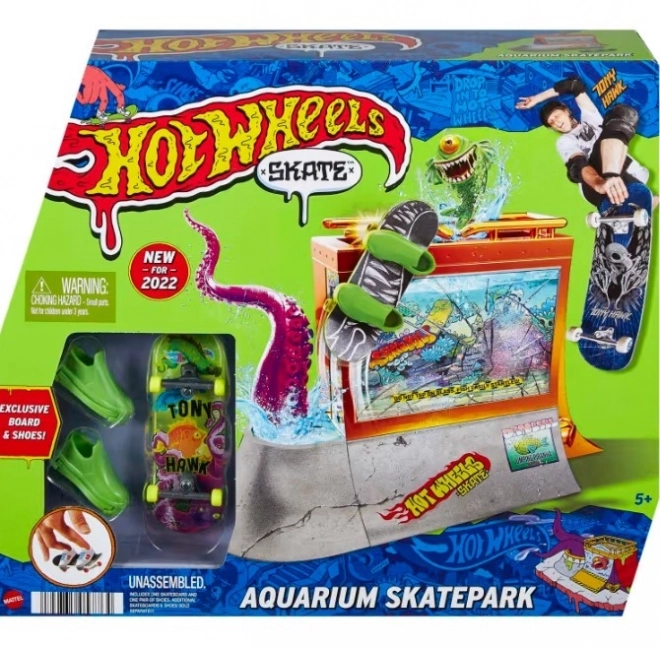 Herný set Hot Wheels Skatepark Aquarium