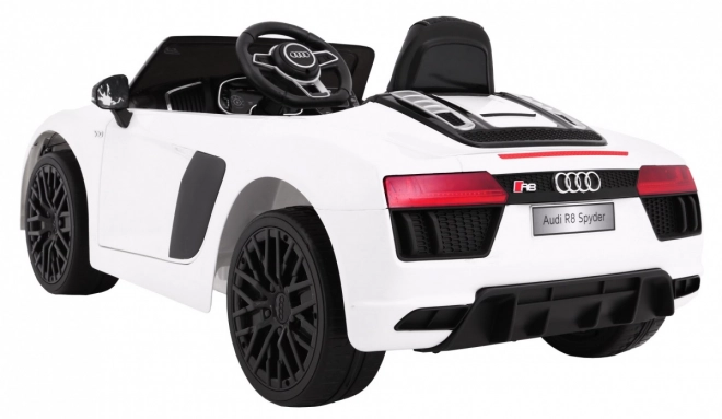 Audi R8 Spyder na akumulátor biela