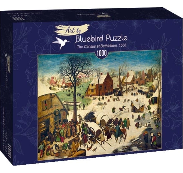 Bluebird puzzle Sčítanie ľudu v Betleheme 1000 dielikov