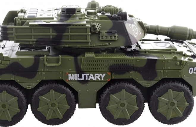 Interaktívna hračka Tank na batérie pre deti