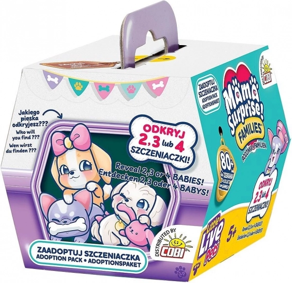 Zvieratká Little Live Pets - Mamičkino Prekvapenie! Rodiny! Adoptujte Šteniatko!