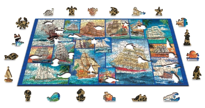 Obojstranné Puzzle 2v1