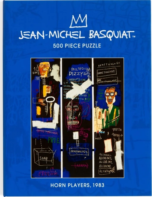 Puzzle Basquiat: hráči na lesný roh 500 dielikov